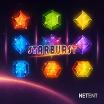 LocoWin - Starburst Slot Game - Vibrant Gems and Re-spins